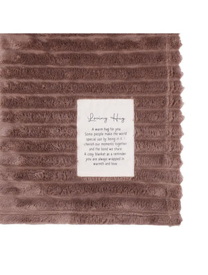 Heartfelt Textured Velour Blanket