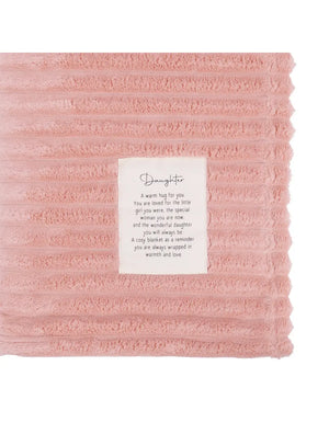 Heartfelt Textured Velour Blanket