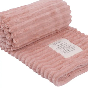 Heartfelt Textured Velour Blanket