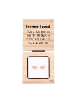 Heart & Soul Earring in Wood Box