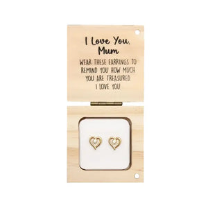 Heart & Soul Diamente Earrings