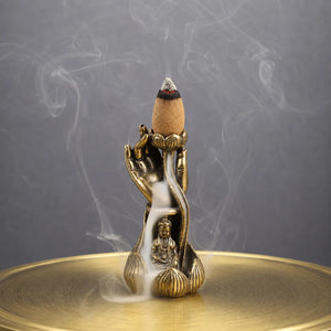 Guanyin Brass BackFlow burner