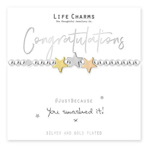 Good Job Life Charm Bracelet