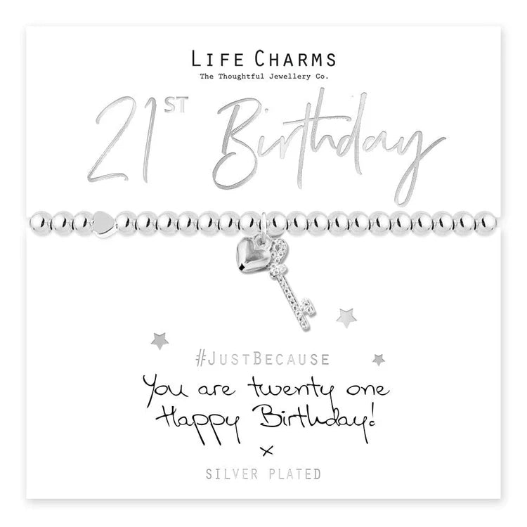 Birthday Life Charm Bracelet