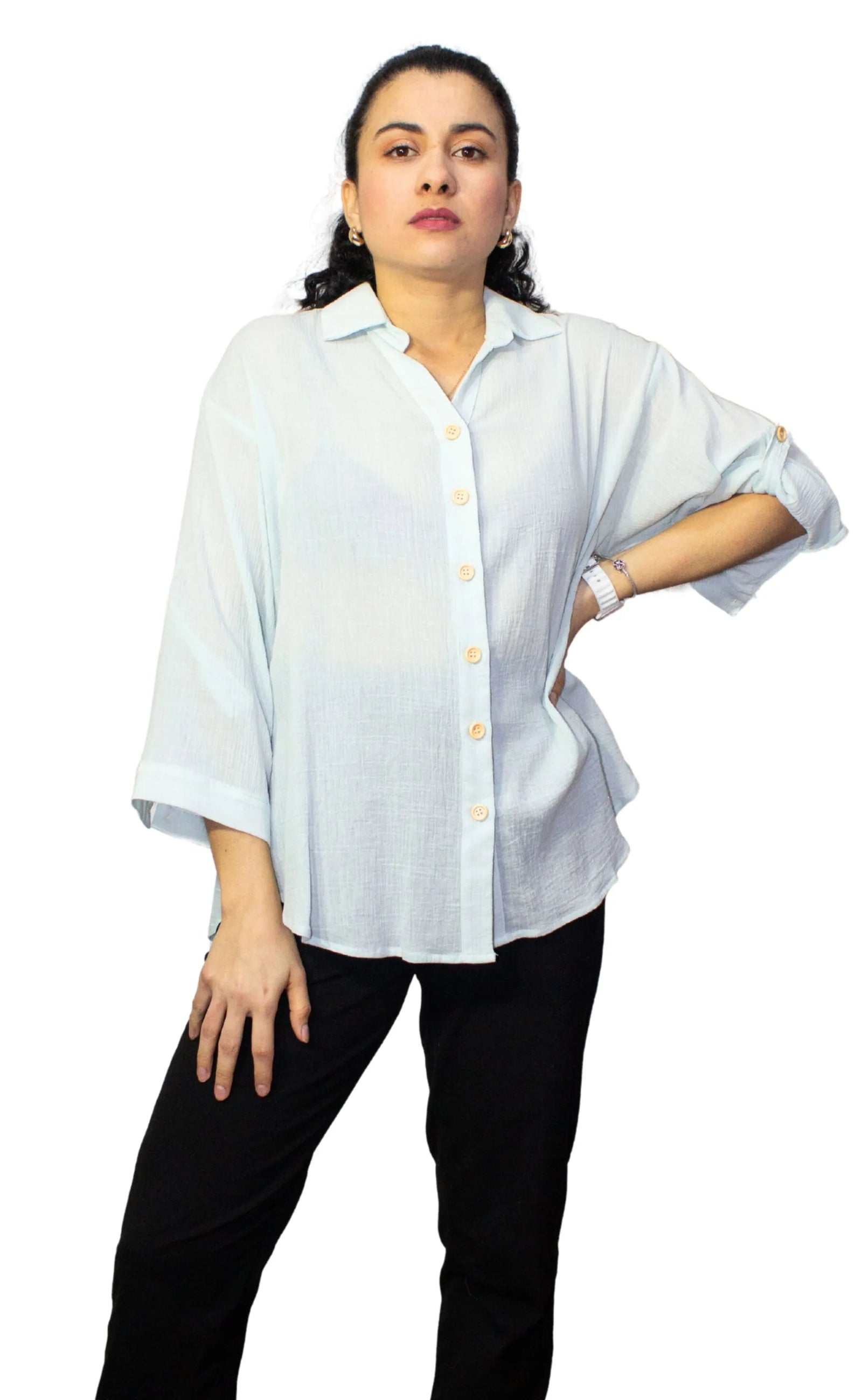 Cotton Relaxed Fit Blouse