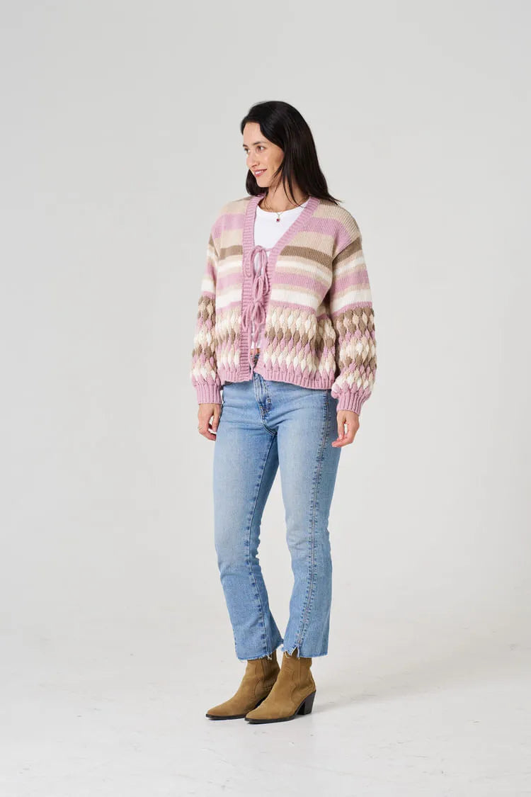 ASPEN TIE KNIT CARDIGAN