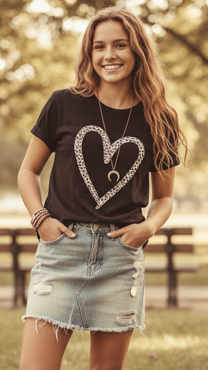 #Leopard Love Tee