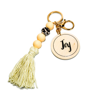 BEADED BLISS MACRAME K/RING