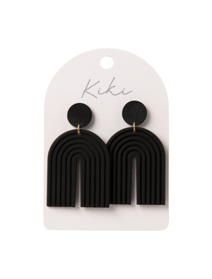 Black & White Tones Kiki Earrings