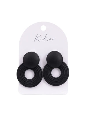 Black & White Tones Kiki Earrings