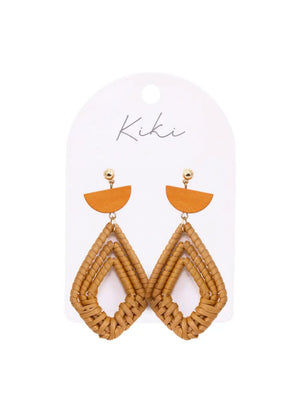 Wood Kiki Earrings