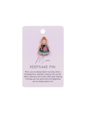 Lucky Little Lady Keepsake Pin
