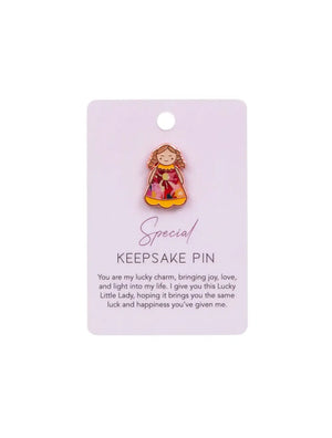 Lucky Little Lady Keepsake Pin