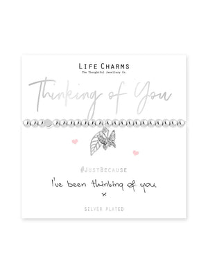 Affirmation Life Charm Bracelet