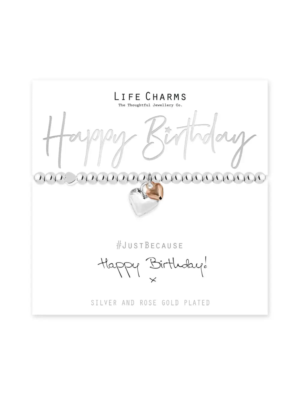 Birthday Life Charm Bracelet