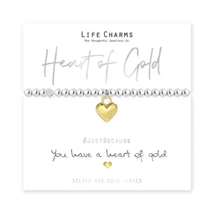 Affirmation Life Charm Bracelet