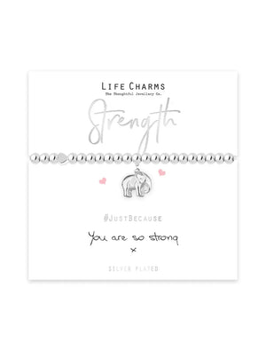 Affirmation Life Charm Bracelet