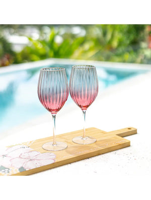 Love Vera Wine Glass Set of 2