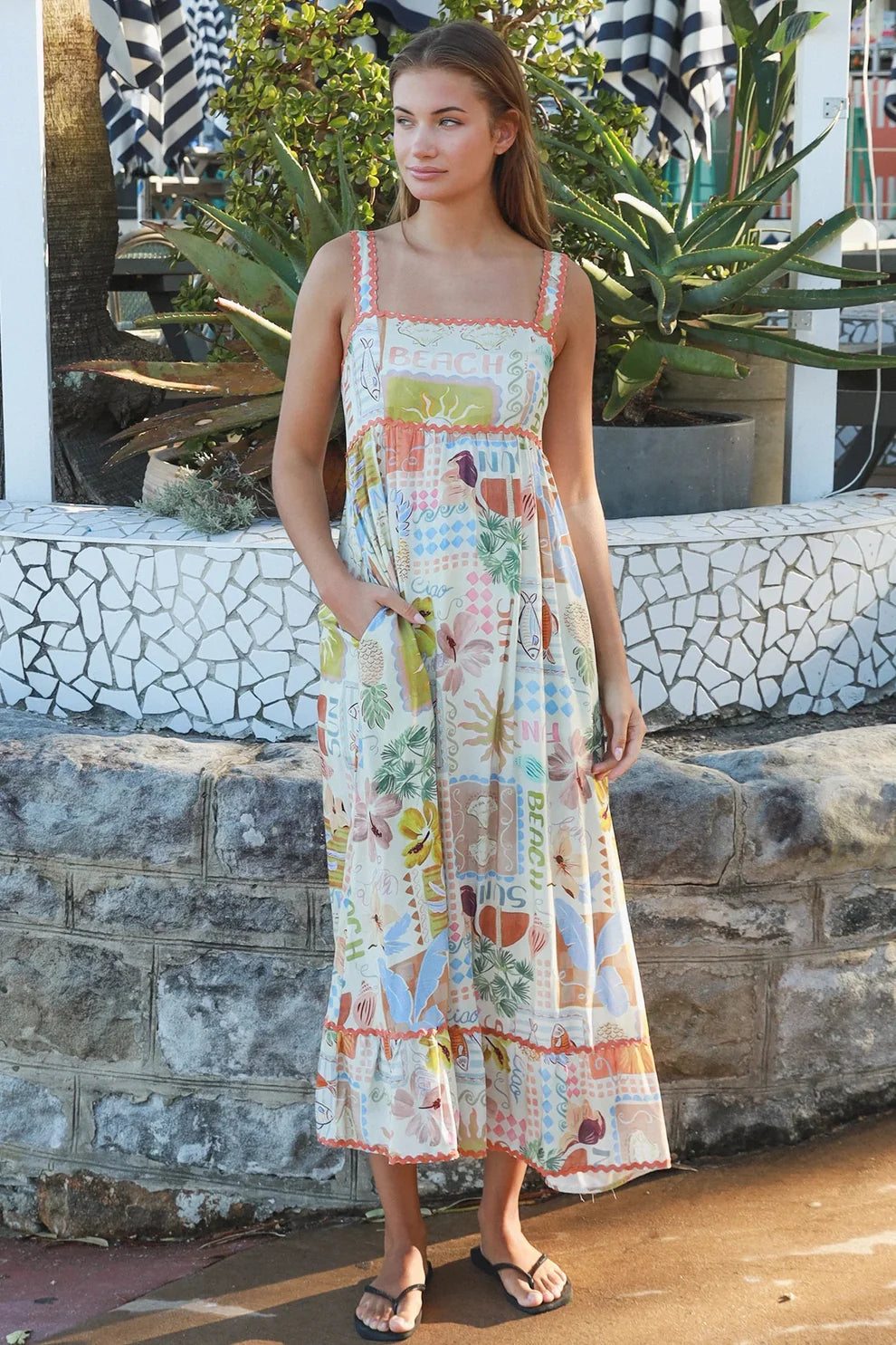 Hattie Maxi Slip Dress