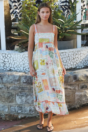 Hattie Maxi Slip Dress
