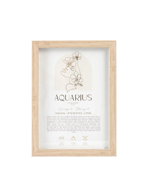 MYSTIC FRAMED STARSIGN PRINT