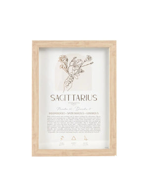 MYSTIC FRAMED STARSIGN PRINT