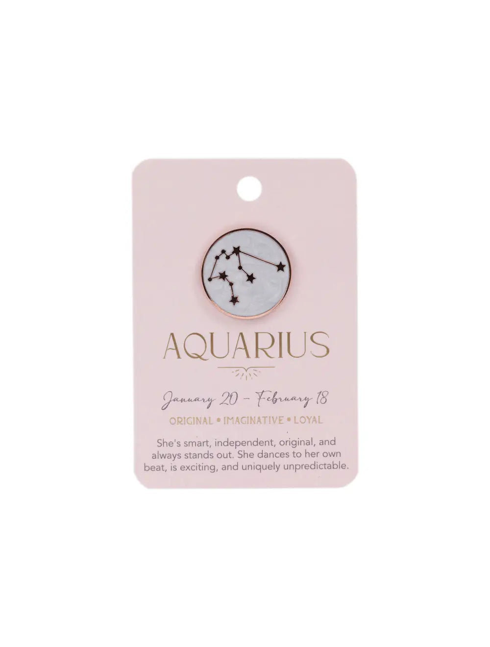 Zodiac Keepsake Pins