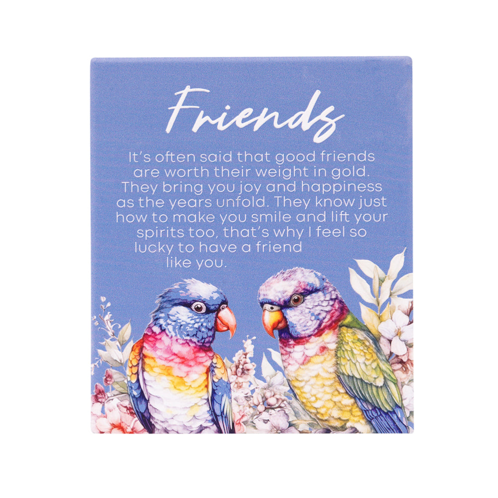 Native Blooms Ceramic Verse