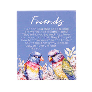 Native Blooms Ceramic Verse