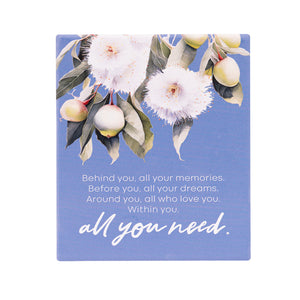Native Blooms Ceramic Verse