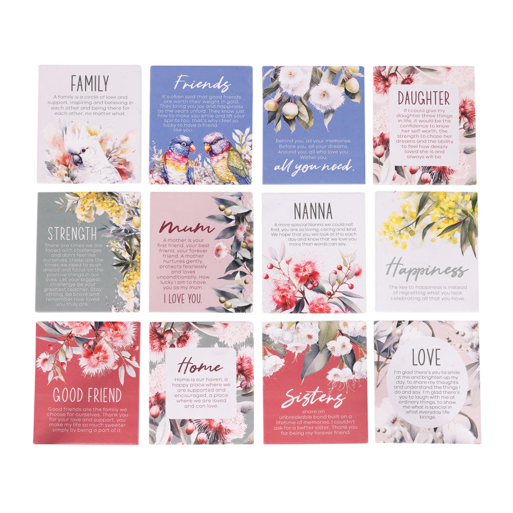 Native Blooms Ceramic Verse