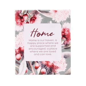 Native Blooms Ceramic Verse