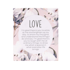 Native Blooms Ceramic Verse