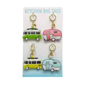 Puffy Caravan Keychain
