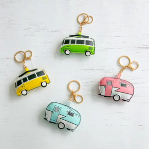Puffy Caravan Keychain