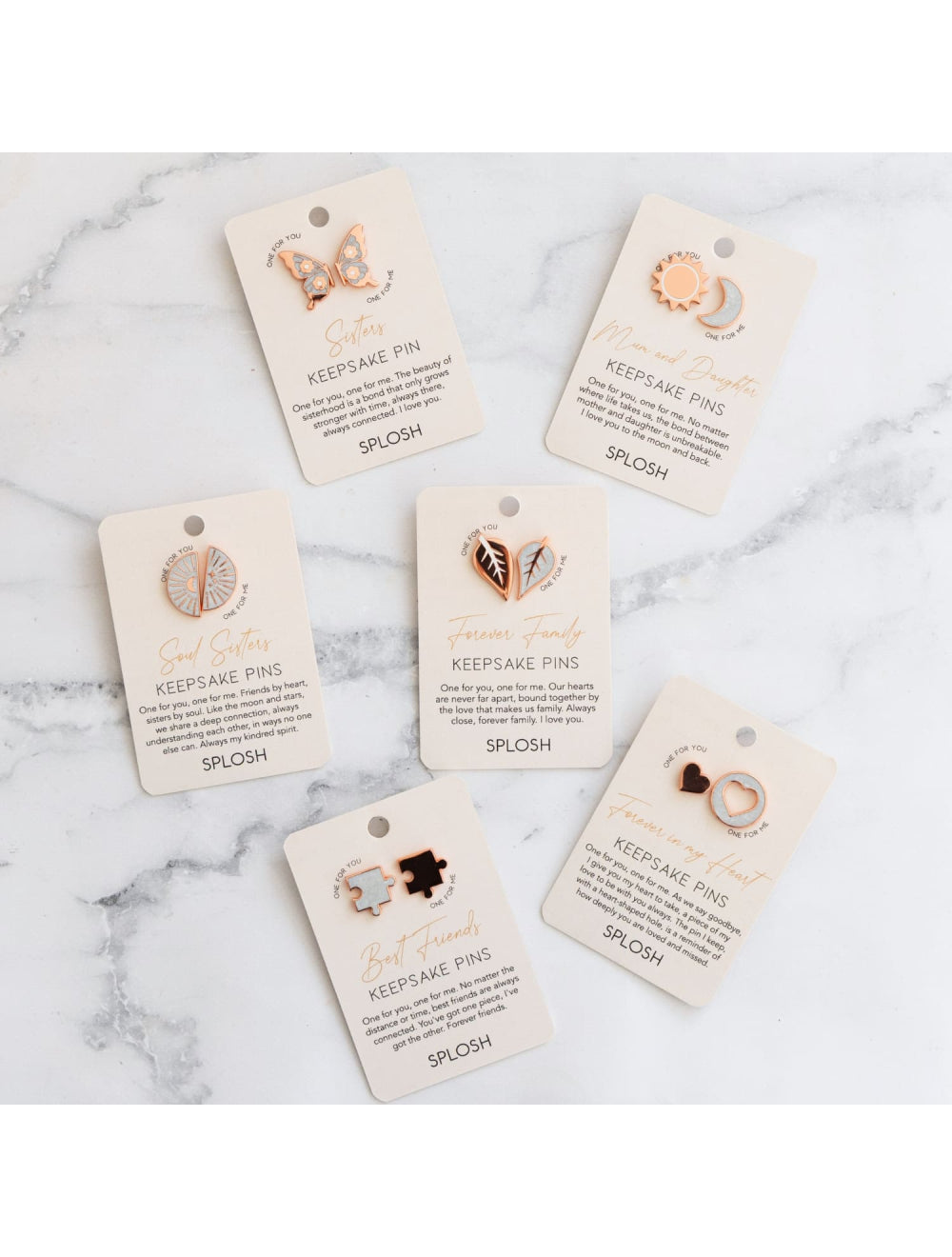 Forever Connected Keepsake Pin