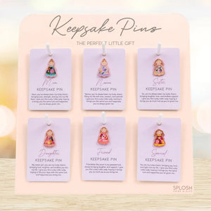 Lucky Little Lady Keepsake Pin