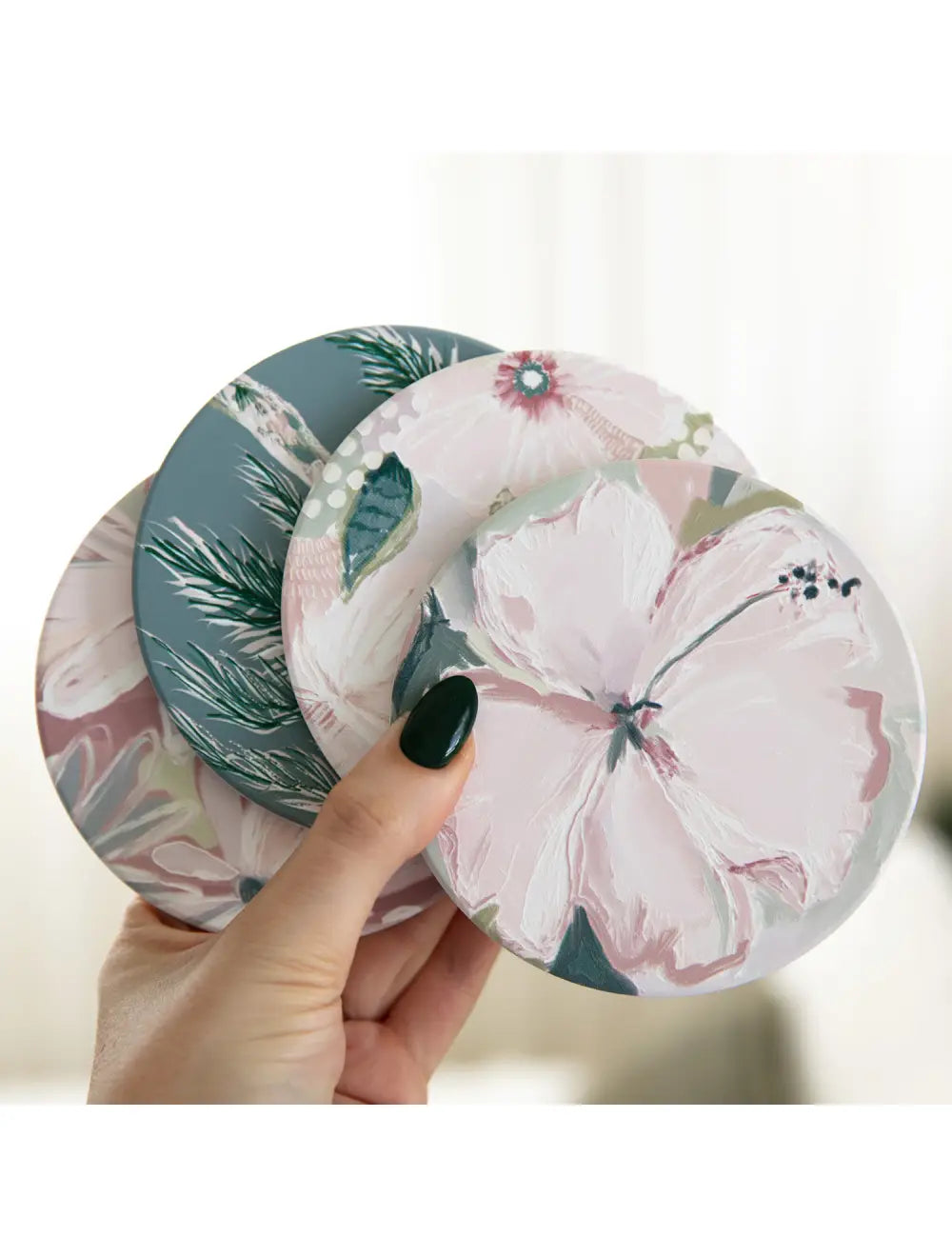 Love Vera Ceramic Coaster