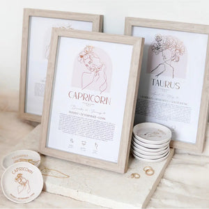 MYSTIC FRAMED STARSIGN PRINT