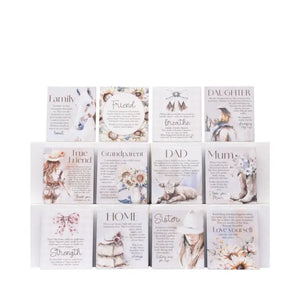Saddle & Bloom Ceramic Verse