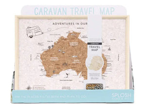 Caravan Australia Travel Map