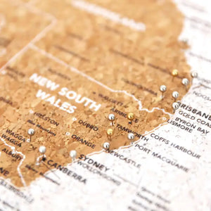 Caravan Australia Travel Map