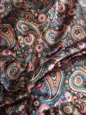 Mod Velour Kabaya Top
