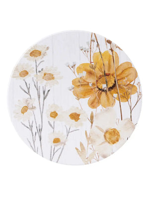 Rustic Meadow Ceramic Coaster