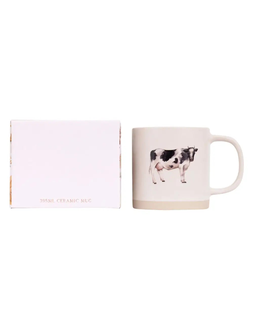 Rustic Meadow Diary Cow Mug