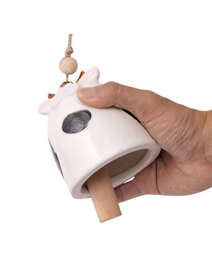 Rustic Meadow Cow Windchime