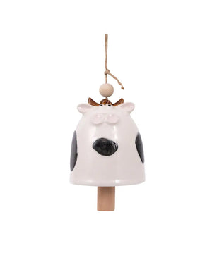 Rustic Meadow Cow Windchime
