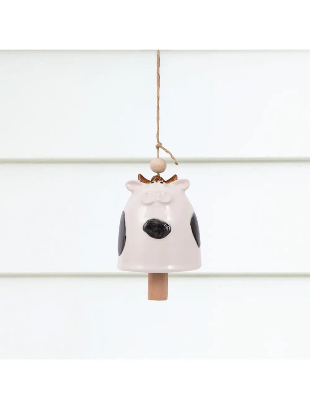 Rustic Meadow Cow Windchime