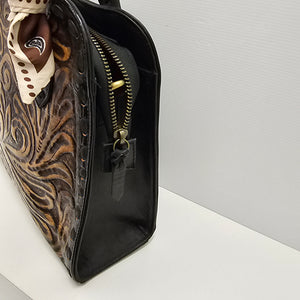 Carved Handbag Purse