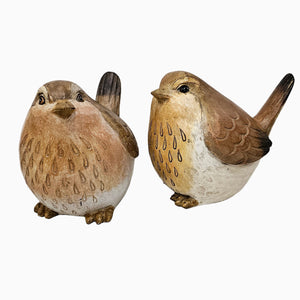 Coloured Large Resin Bird